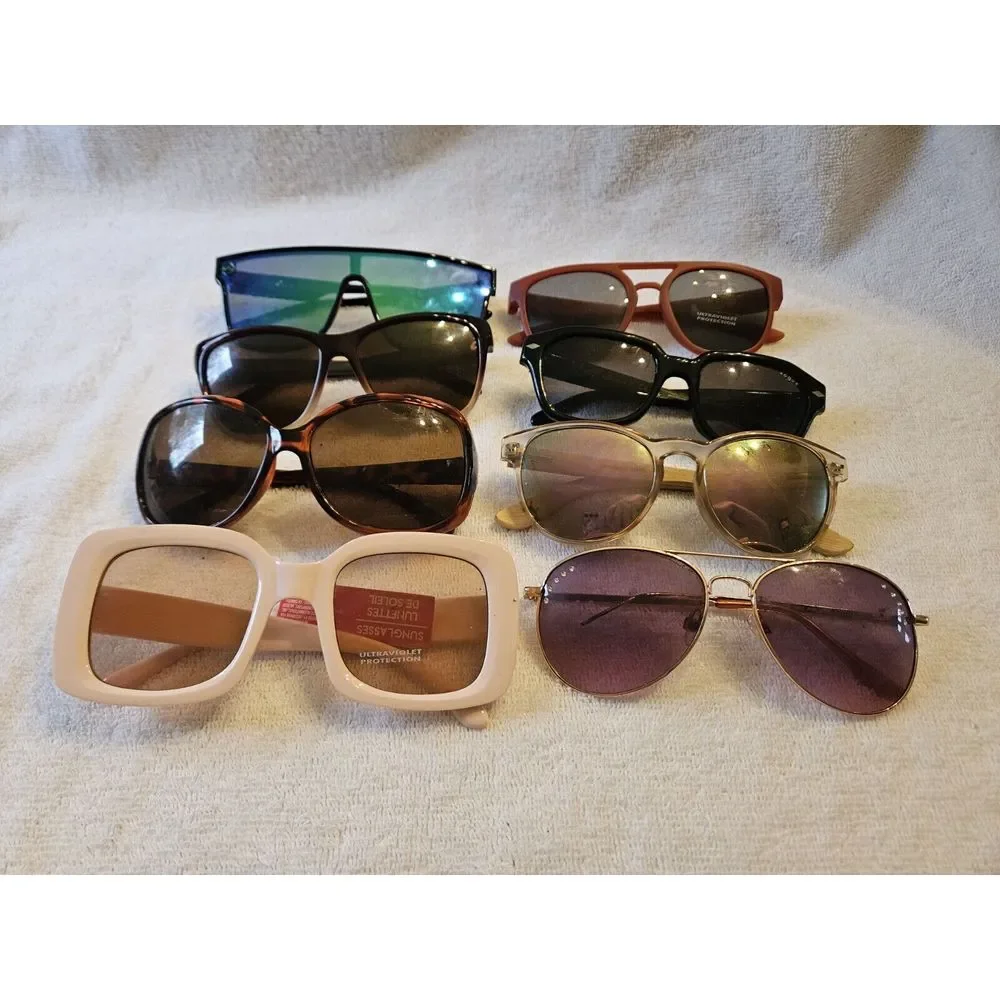 Unisex Adults Sunglasses Quicksilver Piranha Vogue Lot of 8‎ New & Used